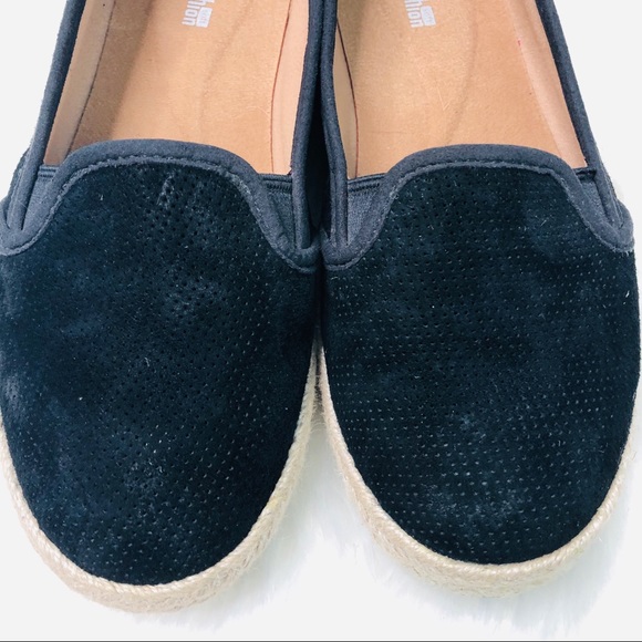 Clarks Collection Black Suede Espadrille Flat |7.5 - Picture 4 of 5